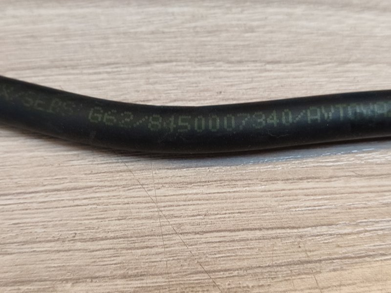 Трубка насоса стеклоомывателя