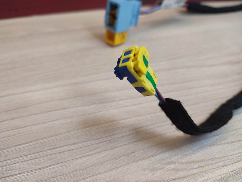 Проводка выключателя подушки безопасности