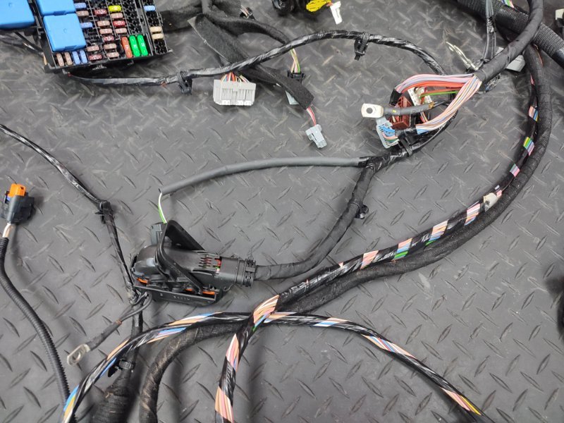 Проводка панели приборов