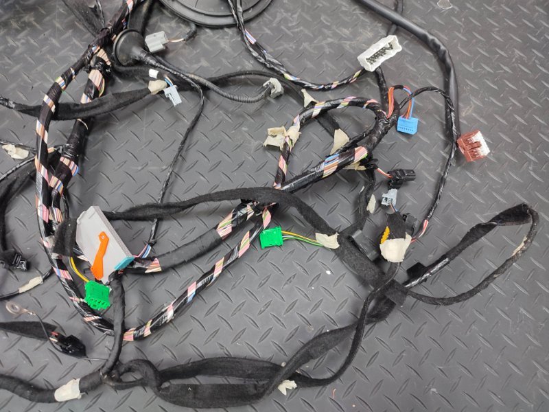 Проводка панели приборов