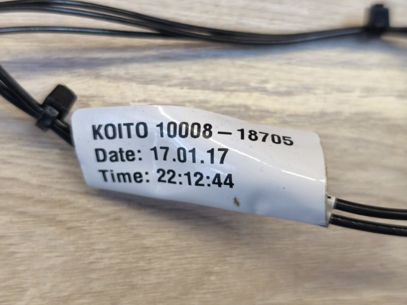 Проводка фары