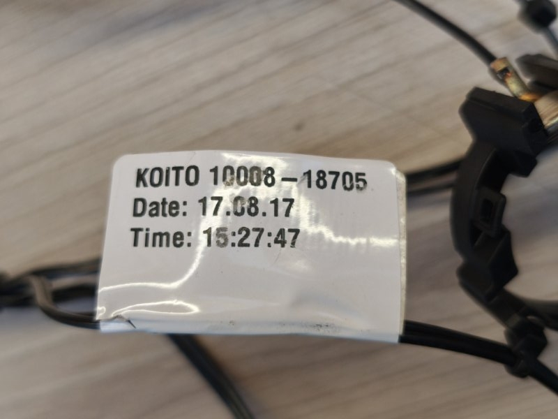 Проводка фары