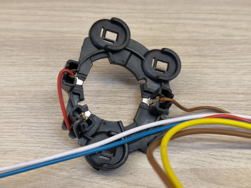 Проводка фары