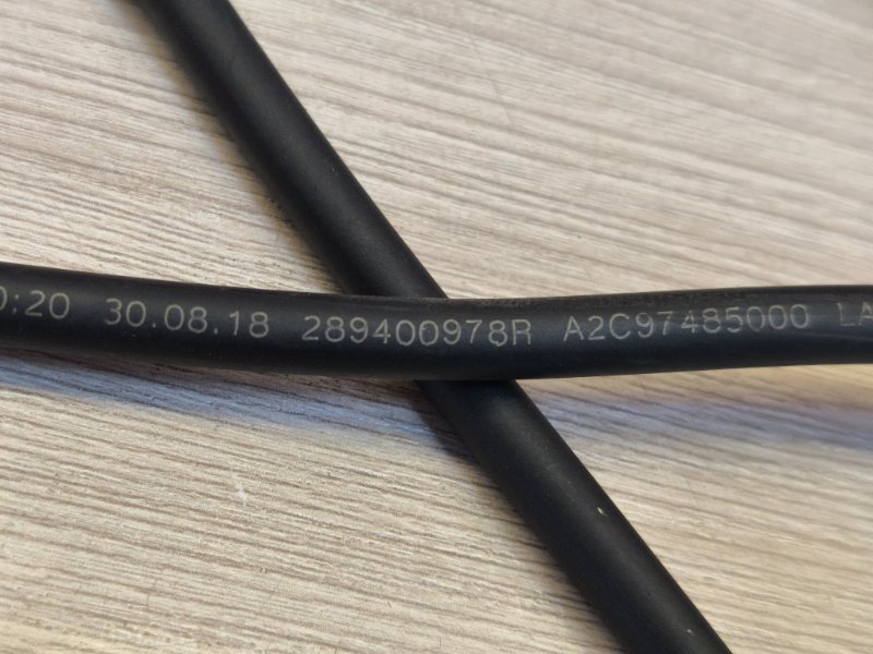 Трубка насоса стеклоомывателя