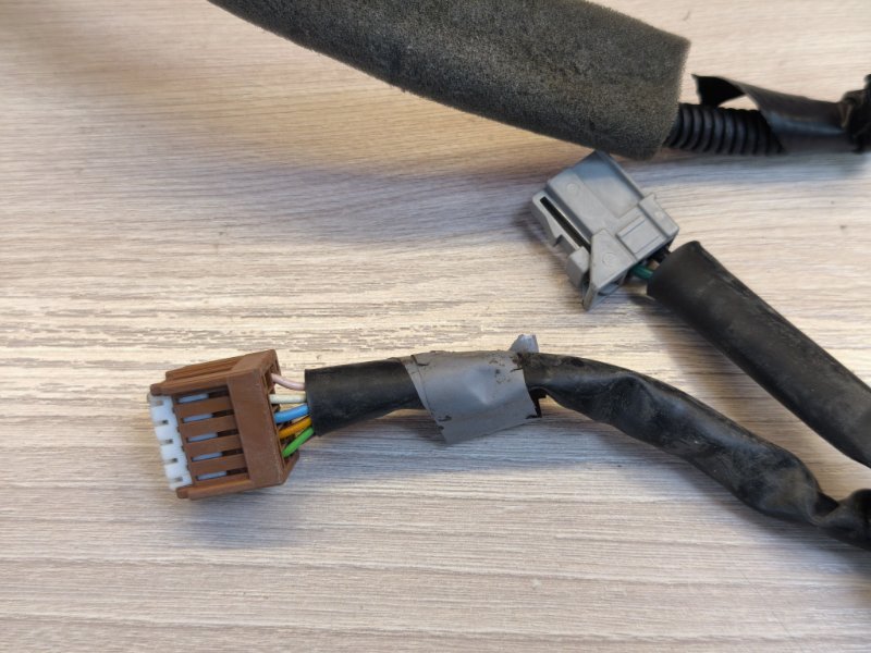 Проводка крышки багажника