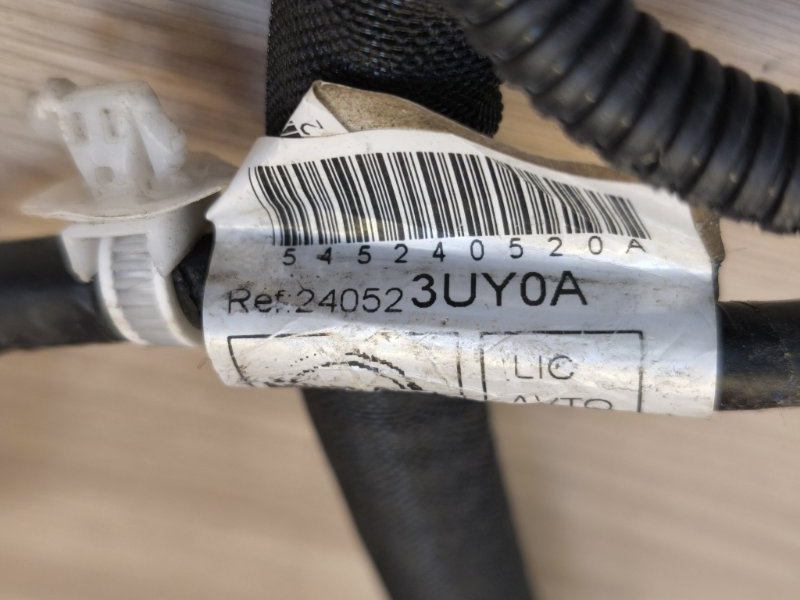 Проводка крышки багажника