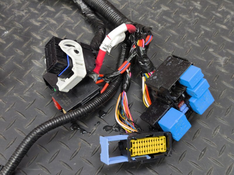 Проводка двигателя