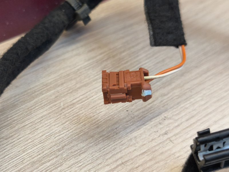 Проводка выключателя подушки безопасности