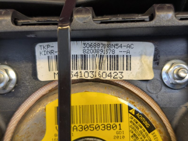 Подушка безопасности водителя