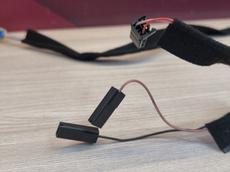 Проводка бардачка