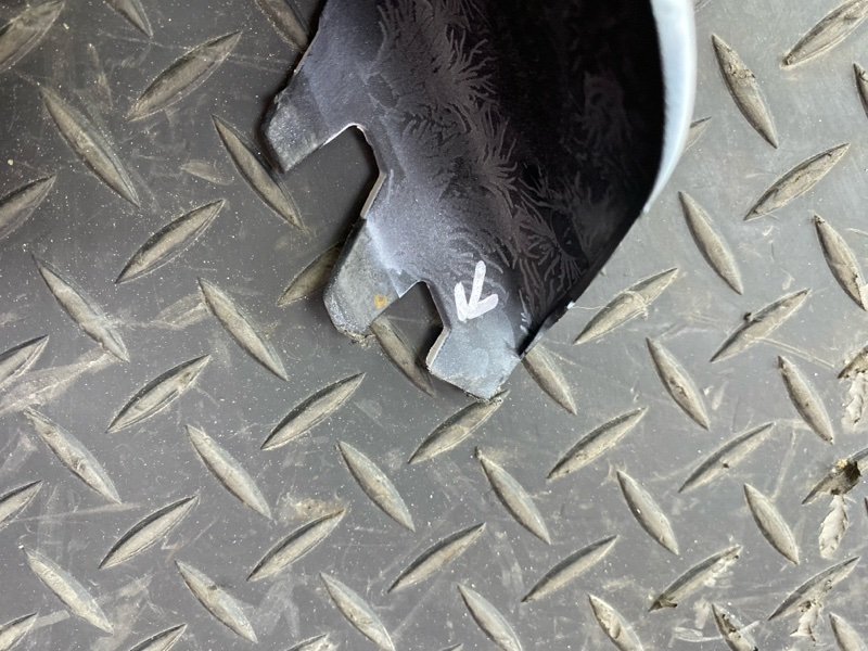 Заглушка буксировочного крюка