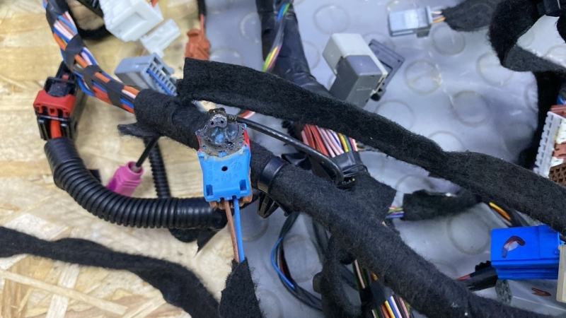 Проводка панели приборов