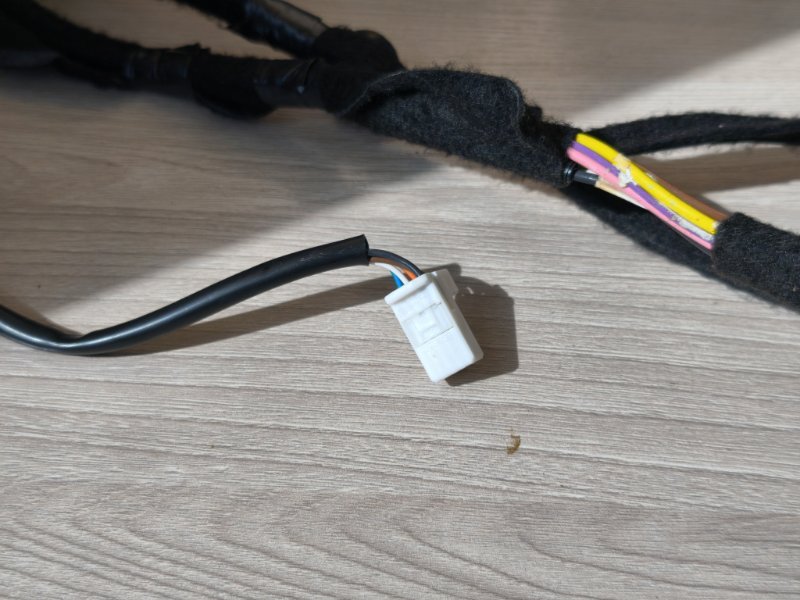 Проводка двери