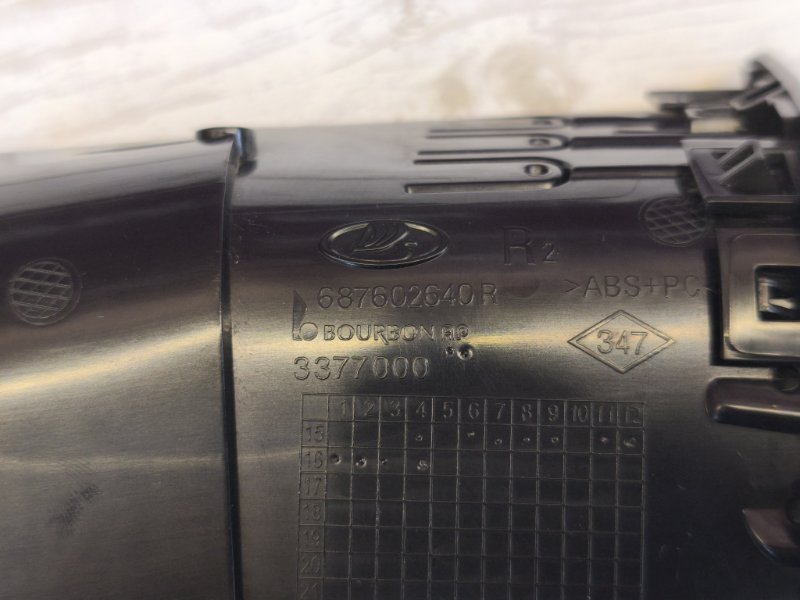 Воздушный дефлектор салона