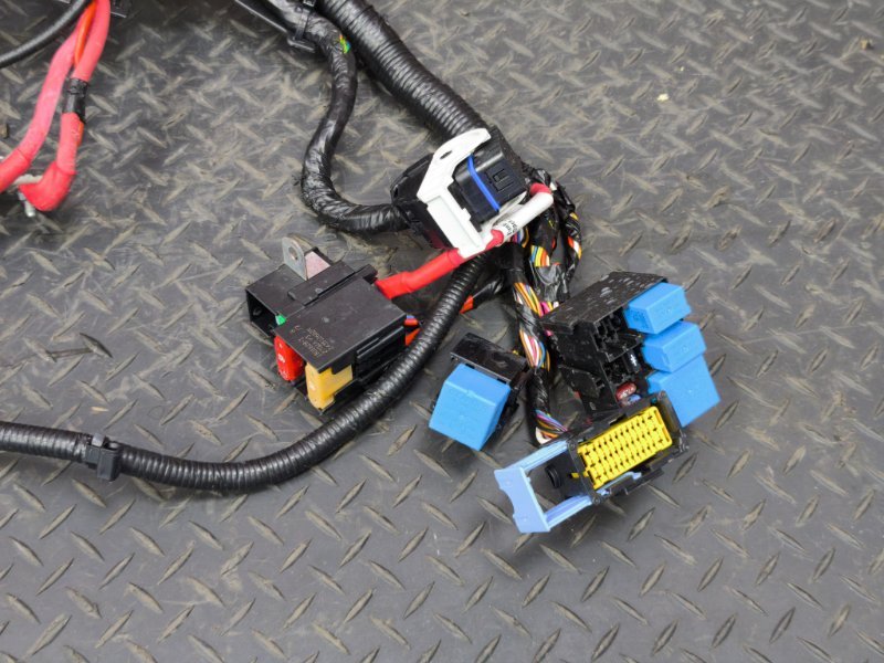 Проводка двигателя